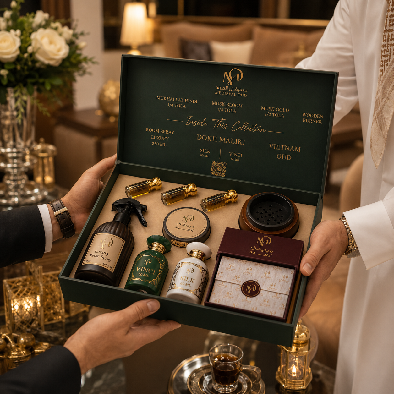 Medieval Al Oud Luxury Gift Collection | Premium Arabian Gift Set