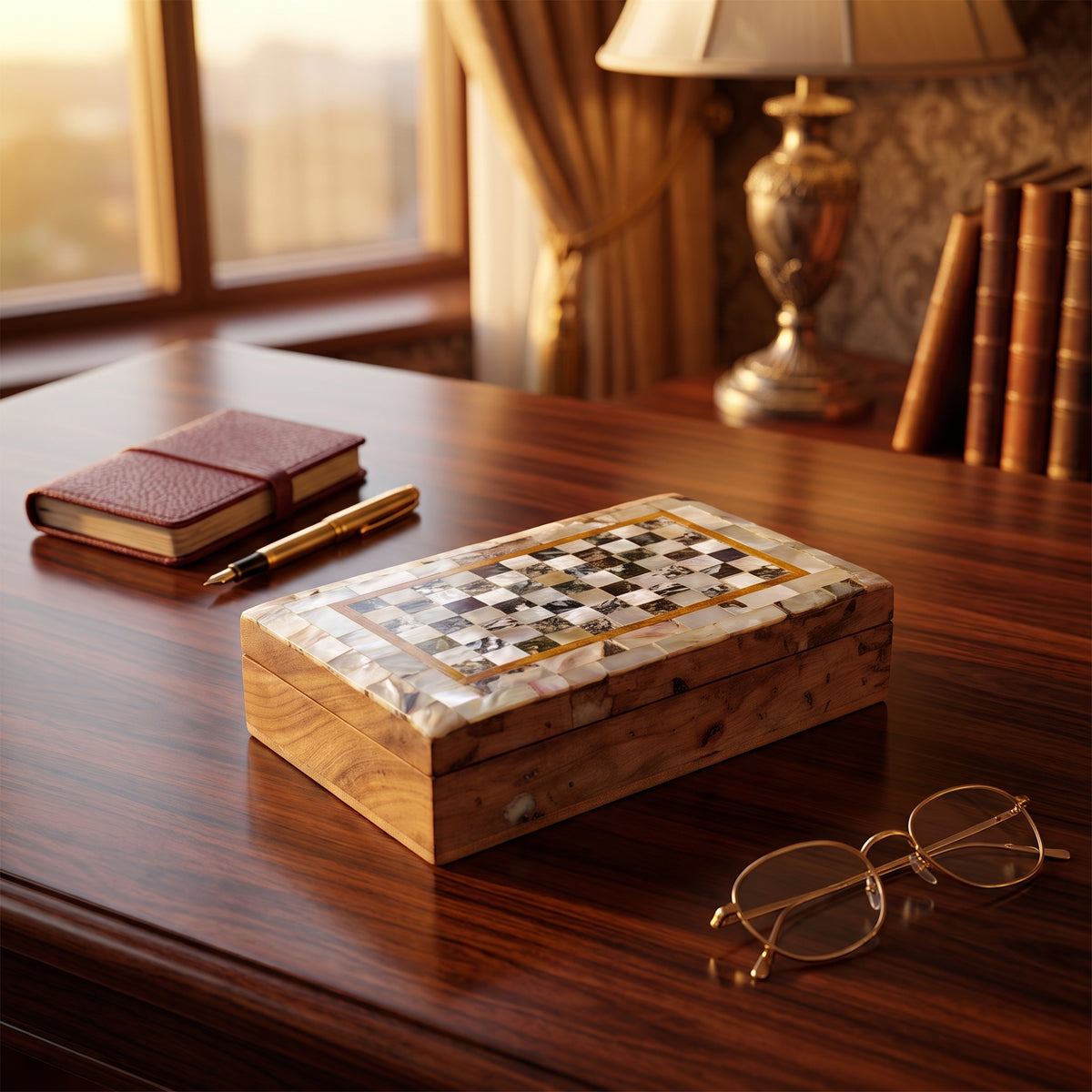 Heritage Pearl Box - Small (13cm)