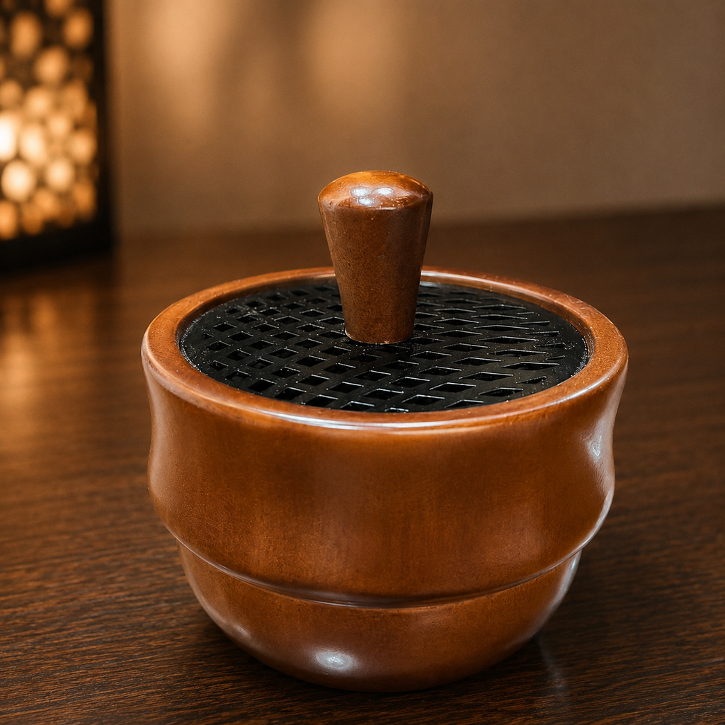 Guava & Mango Wood Oud Burner — Medieval Aloud