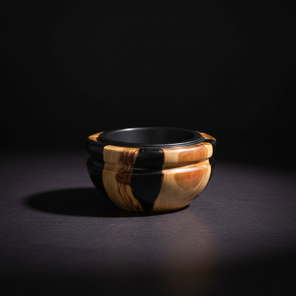 Epoxy & Olive Wood Bakhour Burner - 5cm