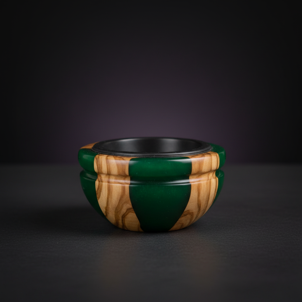 Epoxy & Olive Wood Bakhour Burner - 5cm