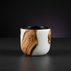 Epoxy & Olive Wood Bakhour Burner - 9cm