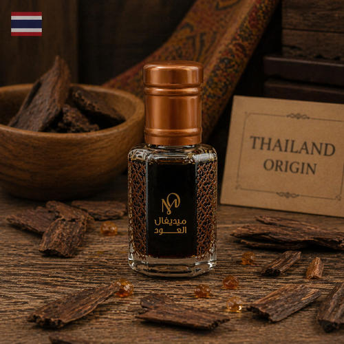 Tarat Oud Oil — Thailand Agarwood | Old Sweet / Super Na Grade — Medieval Oud product image 5