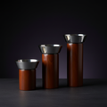 Natural Wood Bakhour Burner Set - 3 Pieces (Mango & Guava Wood)