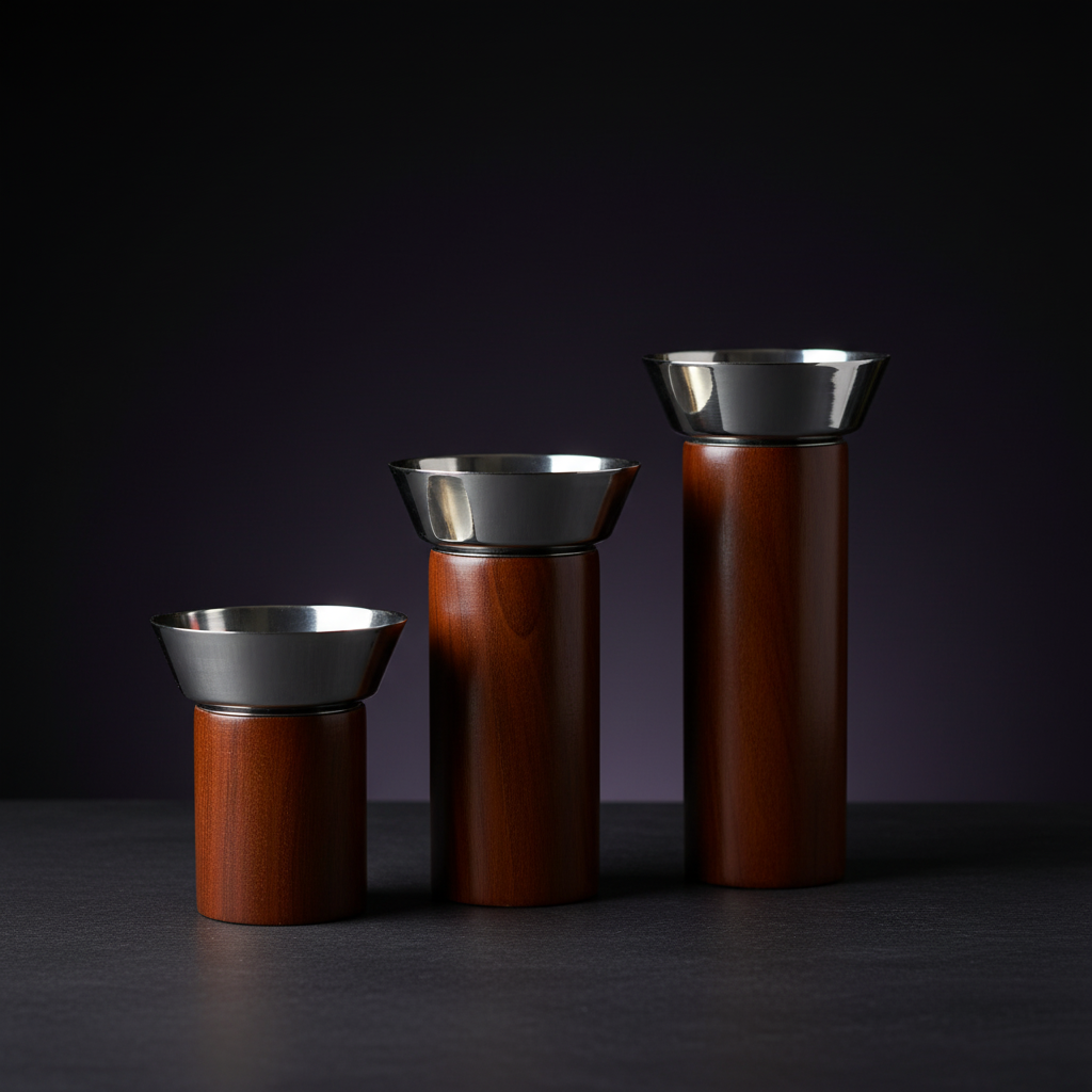 Natural Wood Bakhour Burner Set - 3 Pieces (Mango & Guava Wood) — Medieval Oud product image 1